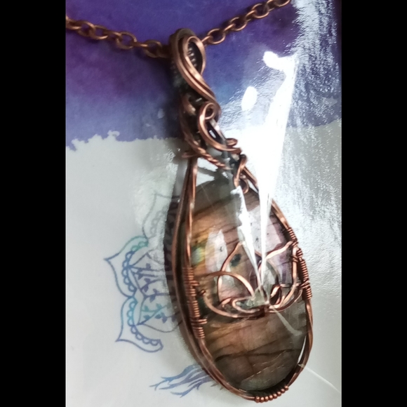 ✨ 3x HP ✨ Handmade 🪷 with Labradorite Necklace 🌅 - Picture 8 of 12